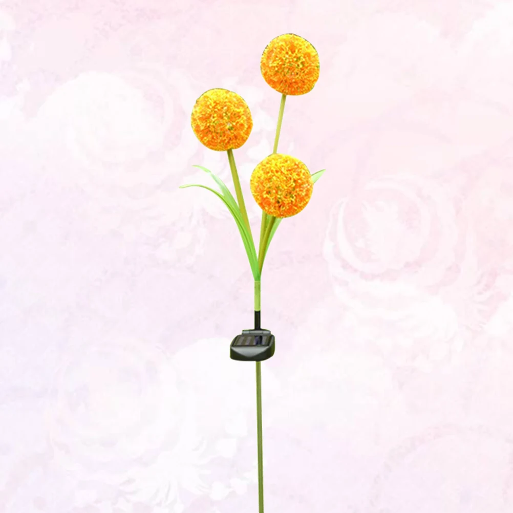 

Газонная лампа на солнечной энергии, светодиодная D-образная лампа, садовый ночной декор, наружное освещение дорожки, земляной двор L