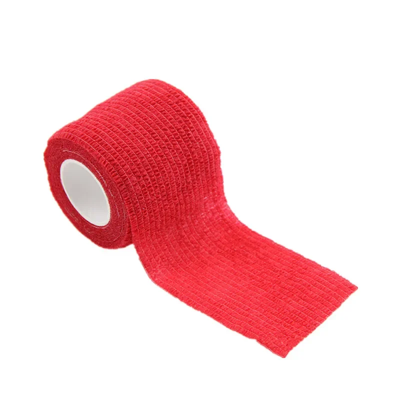 1 Roll Sports Wound Dressing Bandages Skin Tape Patch Outdoor Survival Kit Bandages Self-adhesive Elastic Bandages