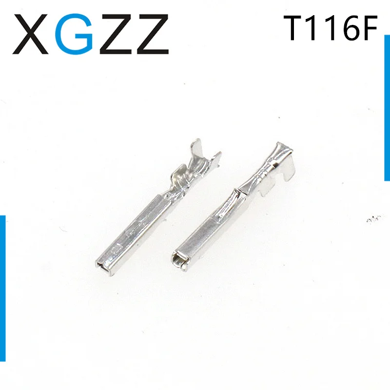 

T116 Разъем автомобильного жгута проводов, клемма серии 1,2, вилка, медная вставка, пружина 7116-1261