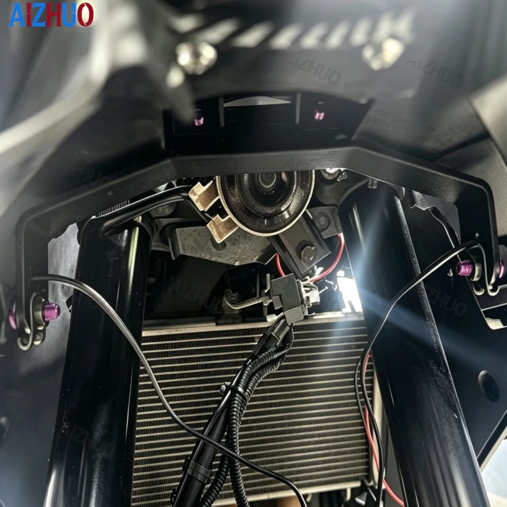 

Motorcycle Accessories Spotlight bracket Concealed type For YAMAHA Ymaha YZF-R3 YZF R3 yzf-r3 2019 2020 2021 2022 2023 2024