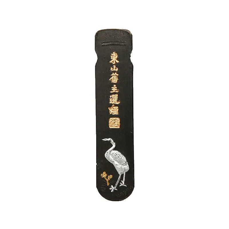 Chinese Calligraphy Pine Soot Ink Stick Vintage Painting Calligraphy Ink Stick Black Writing Traditional Calligraphy Ink Blocks