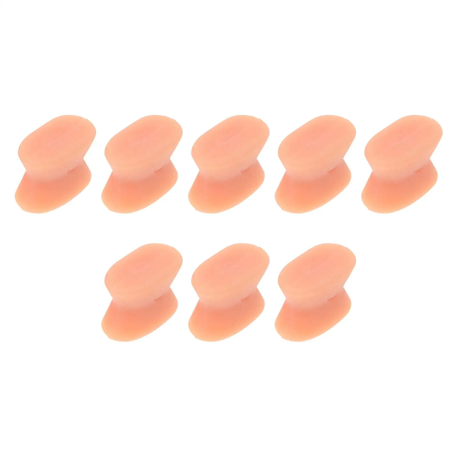 

8 шт. шины-разделители пальцев для выпрямления молотков, эргономичные легкие дышащие силиконовые инструменты для ухода за ногами, шины