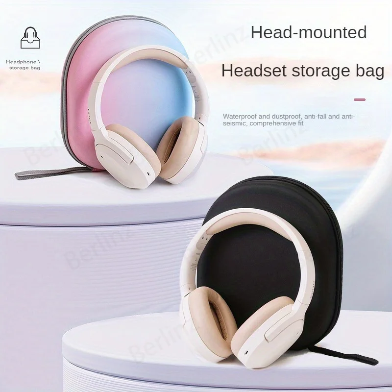 

Headphone storage bag, suitable for Edifier W820NB, Baseus JBL Tang Mai headphone universal headphone protective case