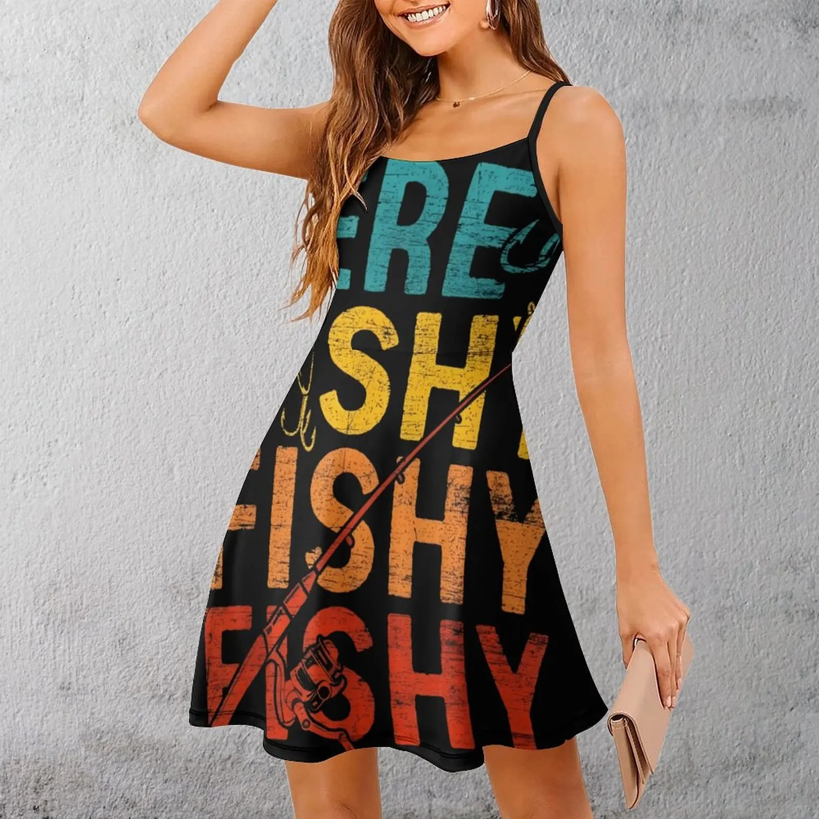 vara-de-pesca-exotica-e-iscas-arte-vestido-estilingue-feminino-engracado-novidade-cocktails-vestido-feminino-o-vestido-bonito