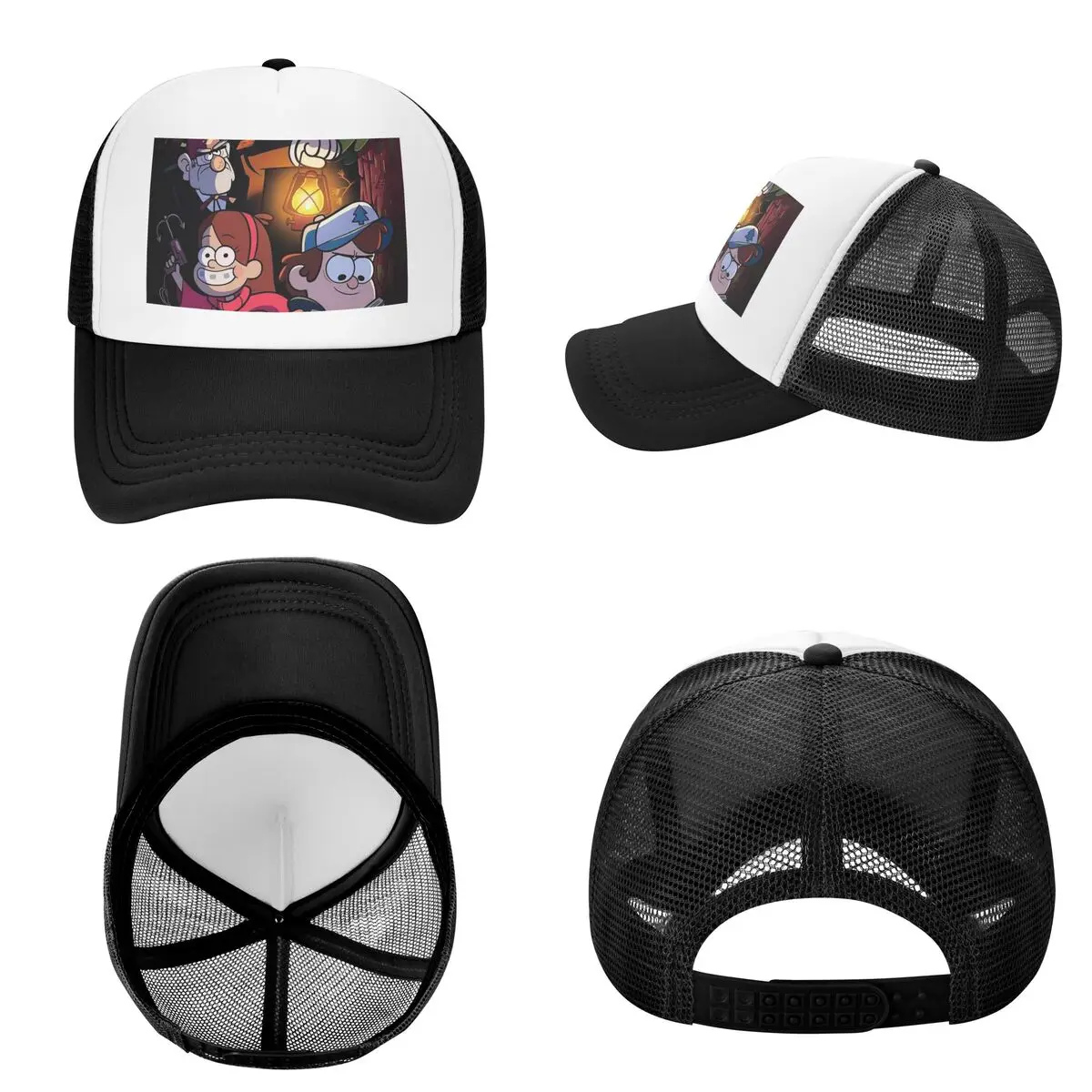 Gravitys Falls Cap Fashion Mesh Baseball Caps Adjustable Hat Hip Hop Summer Unisex Baseball Hats