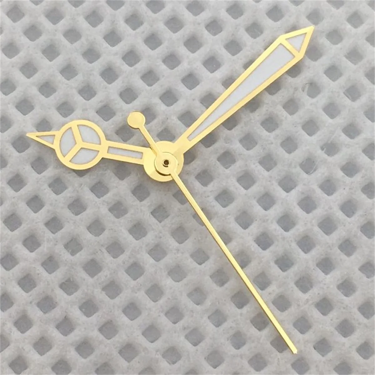 실버 골드 시계 핸드, NH35 NH36 무브먼트 시계 교체 부품 포함, 어둠 속에서 빛나는 그린