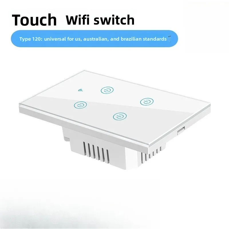 欧米規格シングルゼロファイヤーユニバーサルモデル、高品質で安定性抜群、タッチ式wifiスマートスイッチ
