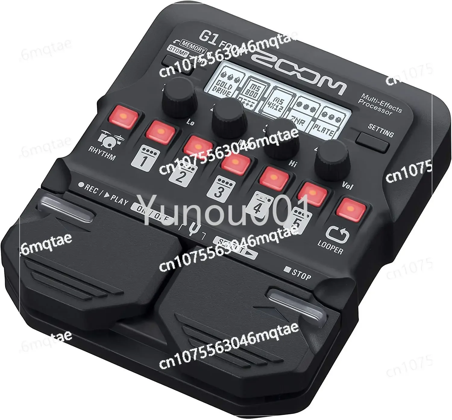 

Педаль Emoji Zoom G1 FOUR G1X FOUR Гитарный мультиэффектный процессор