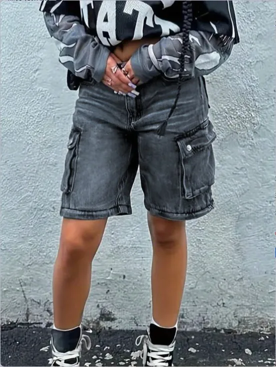 الربيع والصيف بلون خمر منخفضة الخصر سليم صالح مستقيم الساق خمسة أرباع الجينز للنساء العصرية شارع العليا الجينز