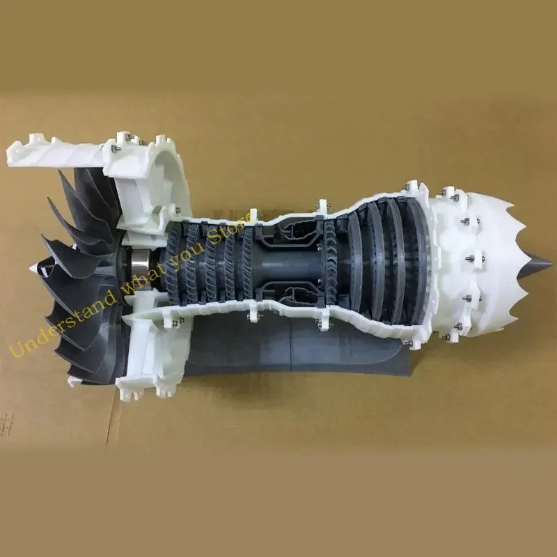 

J60A Mechanical Science Desktop Ornament Aircraft Engine Simulation Electric Model High Simulation Airplanes Engine Model Toy