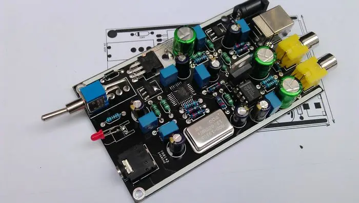 

USB PCM2706/2707 I2S TDA1543 DAC audio interpreter