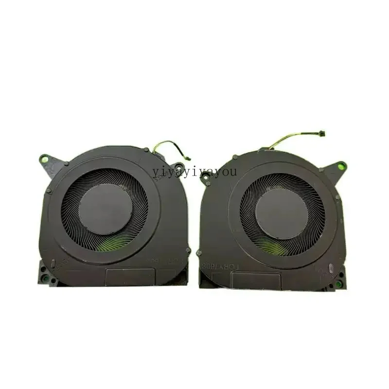 CPU GPU Cooling Radiator Fan For Lenovo Legion S7-15ACH6 5F10S13971 5F10S13972 Computer Cooler Fans DFS2400121P0T DF28000GJF0