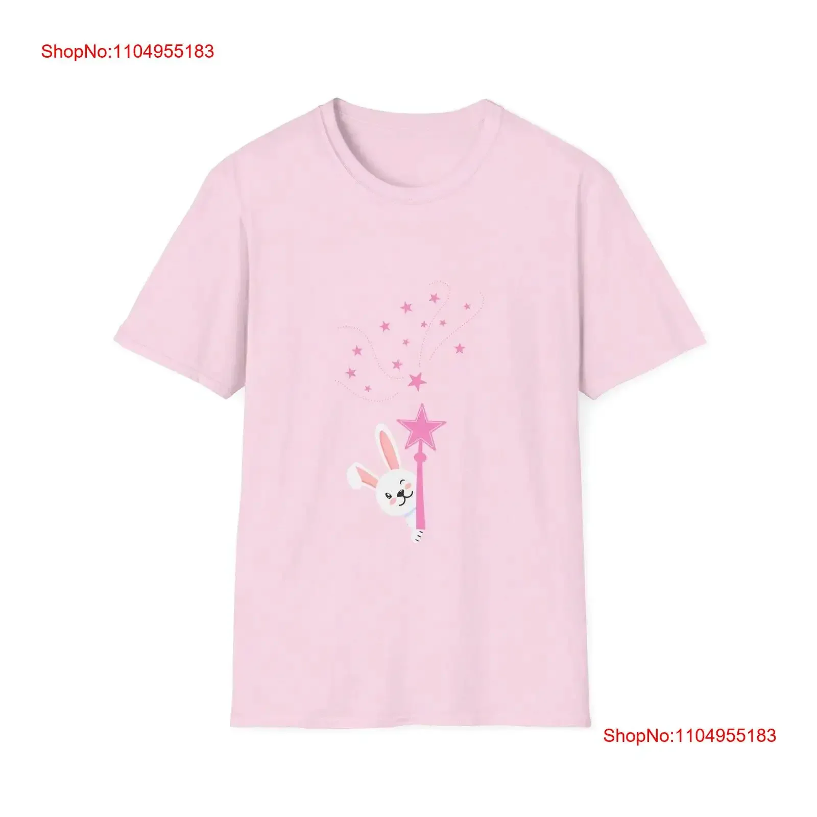 Red Wine Supernova Wand and A RabbiT T Shirt Softstyle vintage Washed Comfortable Breathable homme graphic Stretched