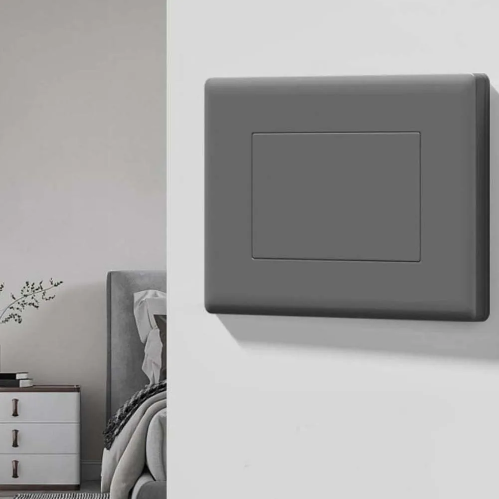 118 Type Switch And Socket Panel Electric Wall Switch Socket -Blank Cover Panel Outlet Plate Covers Wire Protection