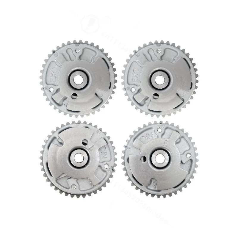 4Pcs VVT Camshaft Phaser Sprocket Set Compatible with 3.0 Engine OE:12614464×2 12626160 12626161 Variable Timing Gear Kit