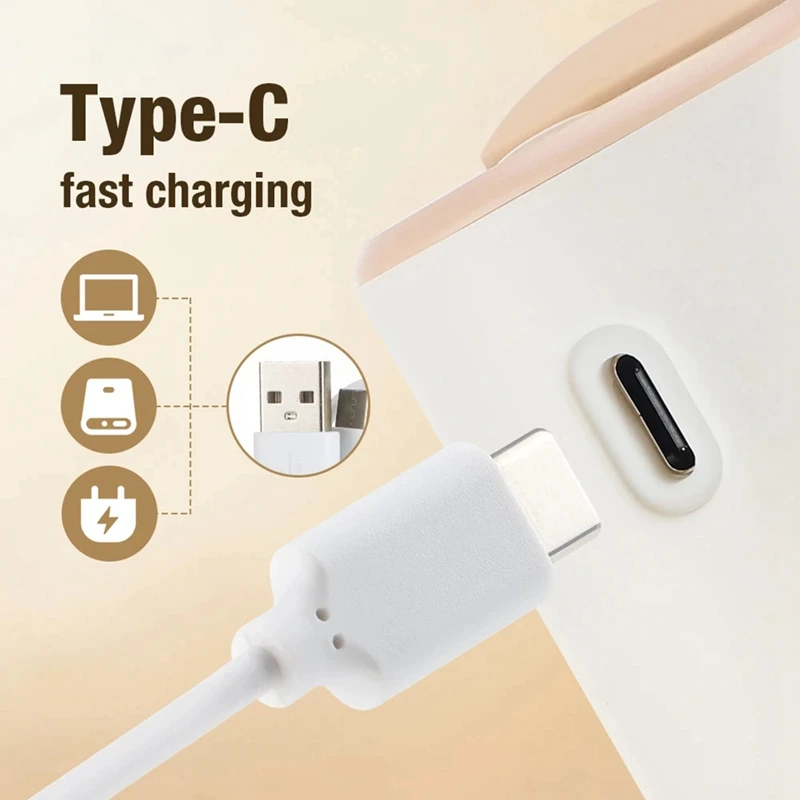 Terapia de luz vermelha massageador do couro cabeludo tratamento capilar aplicador de óleo pente 1 conjunto leitoso