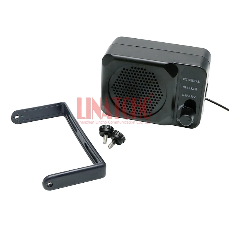 Minialtavoz externo para coche, Radio bidireccional con Control de volumen, NSP-150V, HAM, HF, VHF, UHF, CB