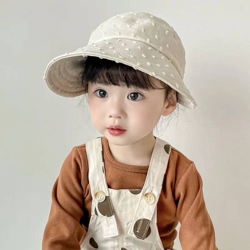 Denim Baby Sun Hat Big Brim Summer Children Baseball Cap Adjustable Beach Travel Kids Hats for Girls Boys Accessories 2-8Y