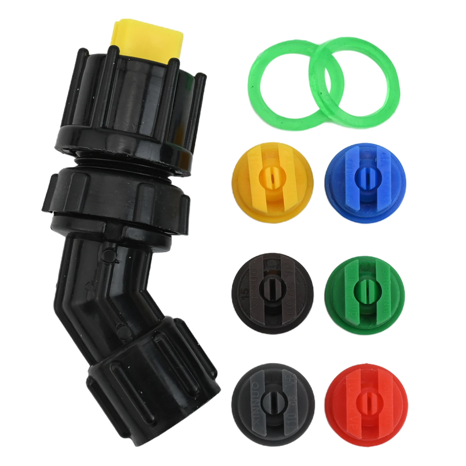 Electric Sprayer Heads And Nozzles Agriculture Greenhouse Sprayer Spray Head With 6 Pcs 0.1-0.6mm Nozzle Tips Irrigation Tools