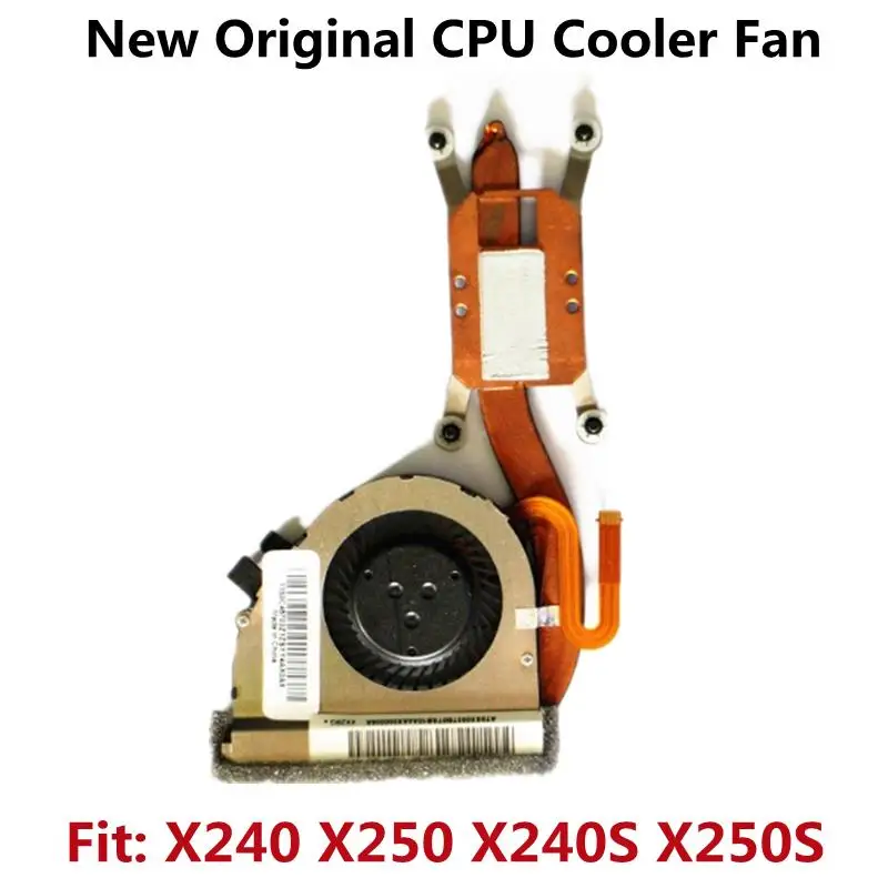 Top New Original for Lenovo Thinkpad X240 X240I X240S X250 CPU Cooling Fan Heatsink Assembly Radiator Cooler