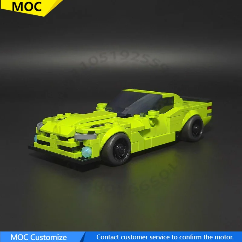 

283 PCS Racing Car 77237 Viper MOC Customize Modular Building Block Popular Model Design Technology DIY Toy Christmas Gift