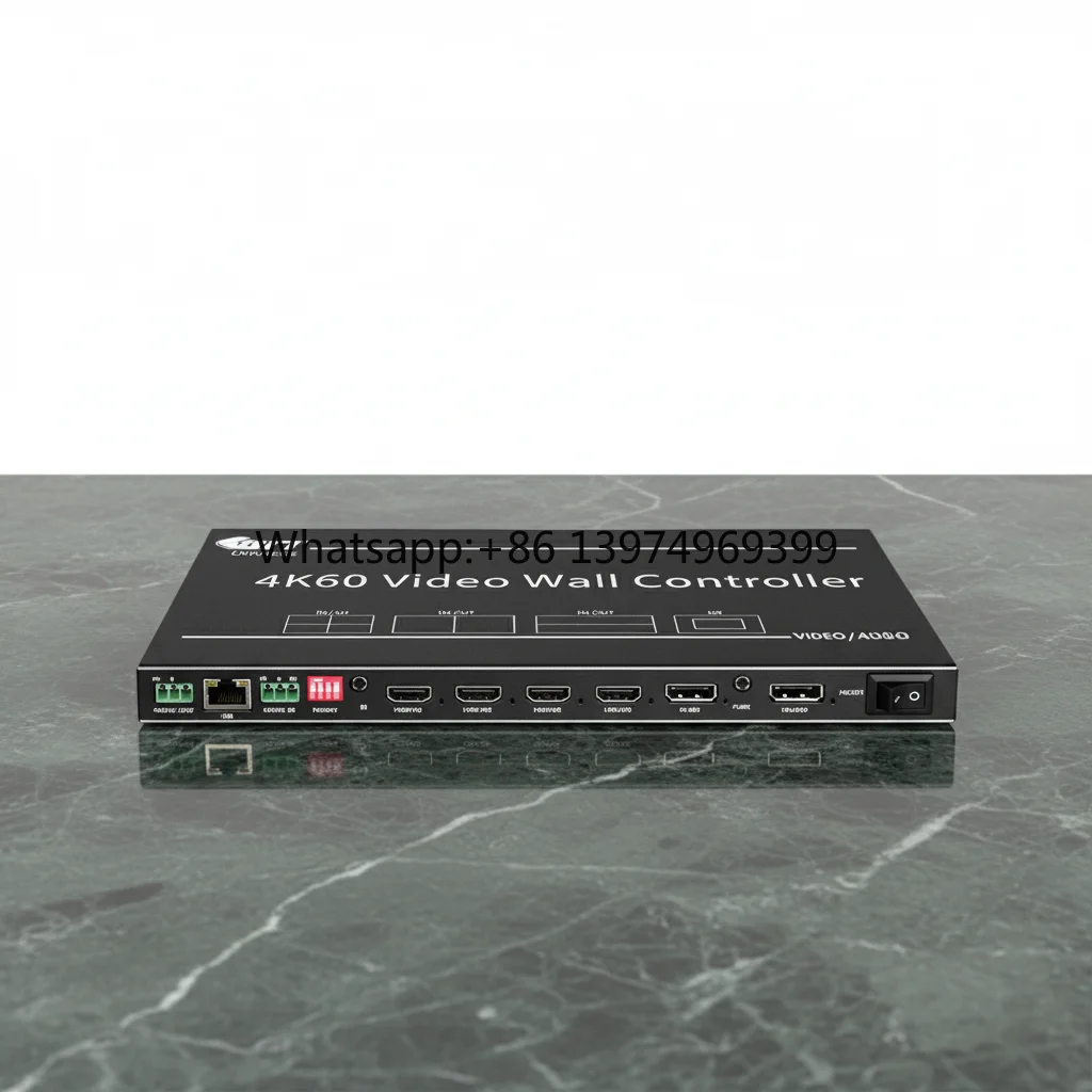 Bitvisus BIT-VWC-406R FPGA Splicing Processor, 4K Input 1080P Output, 4 Window Modes, 90° Input & 180° Output Rotation
