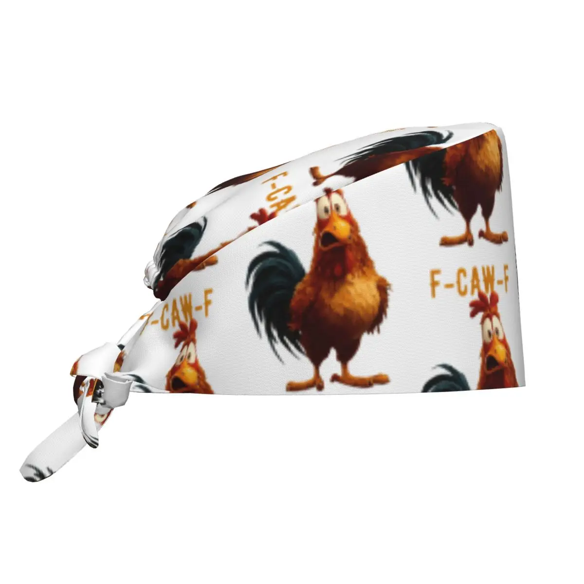 Chapeaux d'allaitement f-caw-f casquettes de travail de poulet pour femmes unisexes élégant cheveux longs travail gommage casquette doux confortable chapeau médical