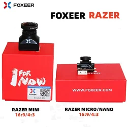 Foxeer Razer Mini /Razer Micro/Razer NANO 1200TVL PAL/NTSC Switchable 4:3 16:9 FPV Camera For FPV Racing Drone upgrade version