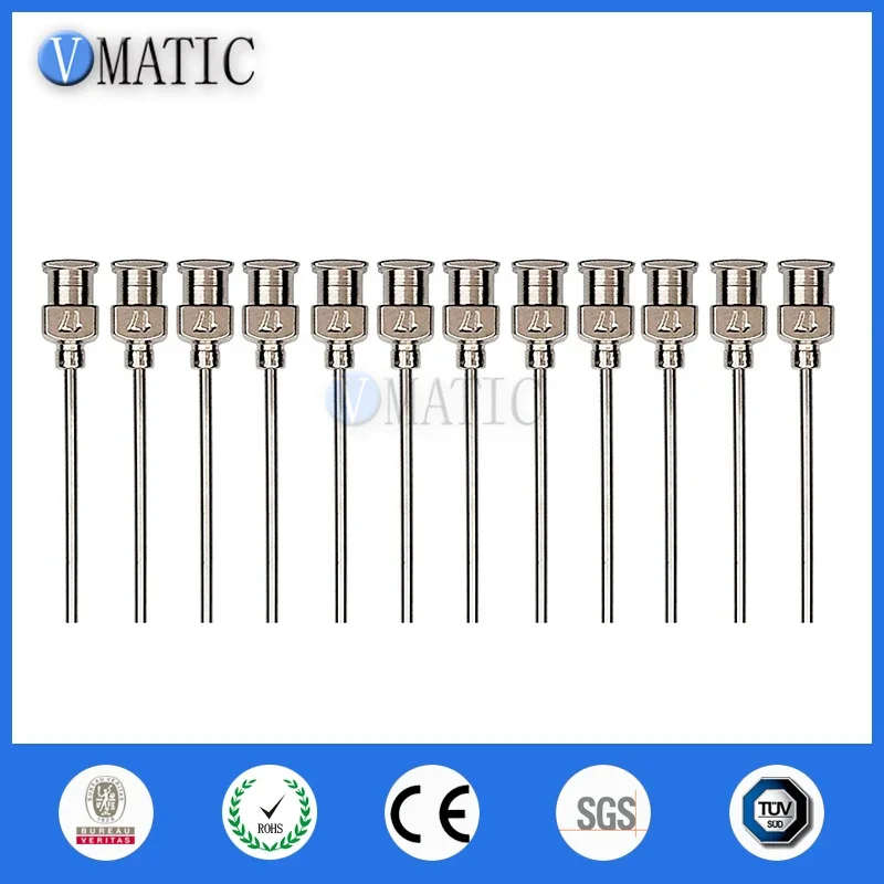 Gratis Verzending 12 Stuks 1 Inch Tip Lengte 17G Metal Rvs Liquid Dispenser Naalden