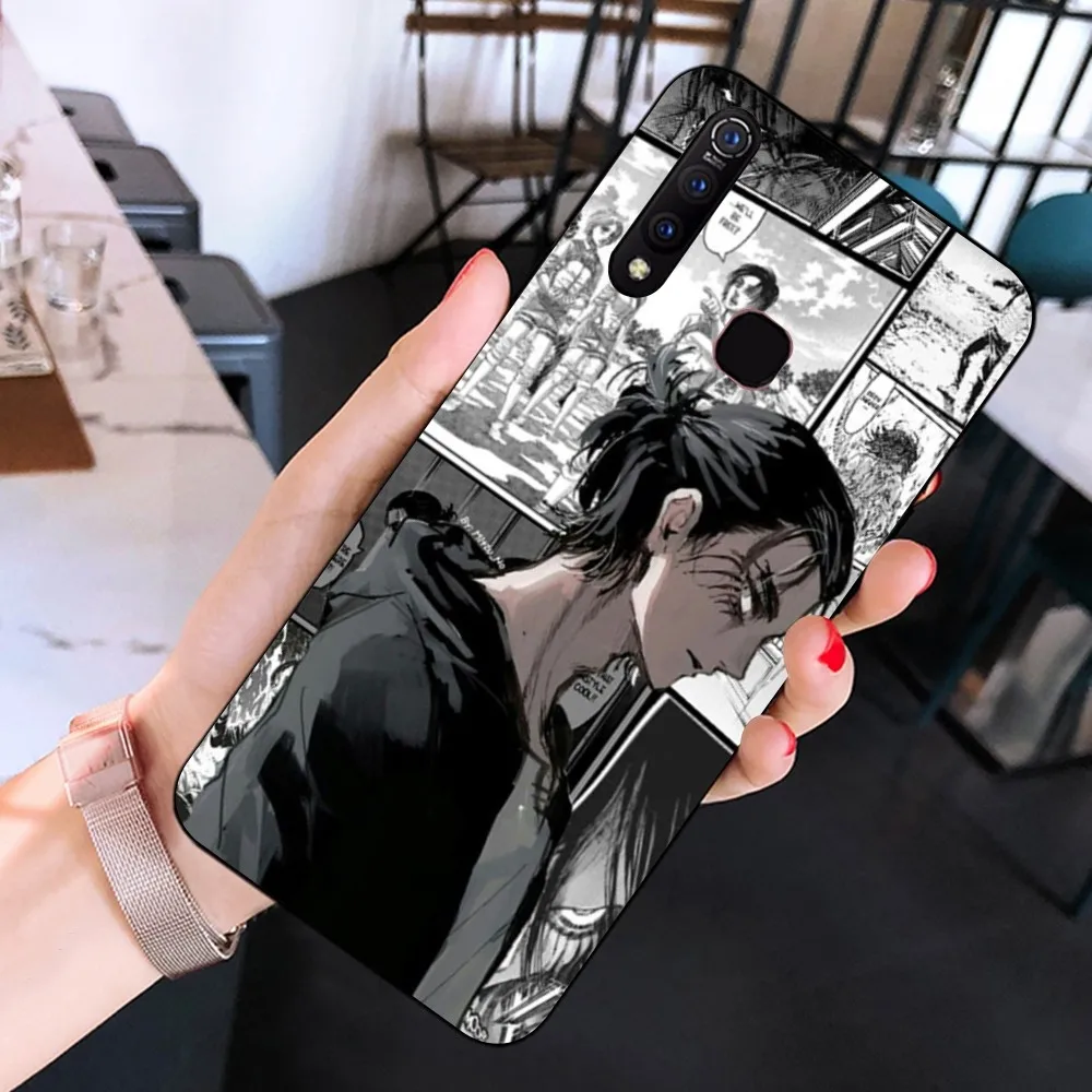 Attack on Titan Eren Jaeger manga Phone Case For Huawei Y9 6 7 5 Prime Enjoy 7s 7 8 plus 7a 9e 9plus 8E Lite Psmart Shell