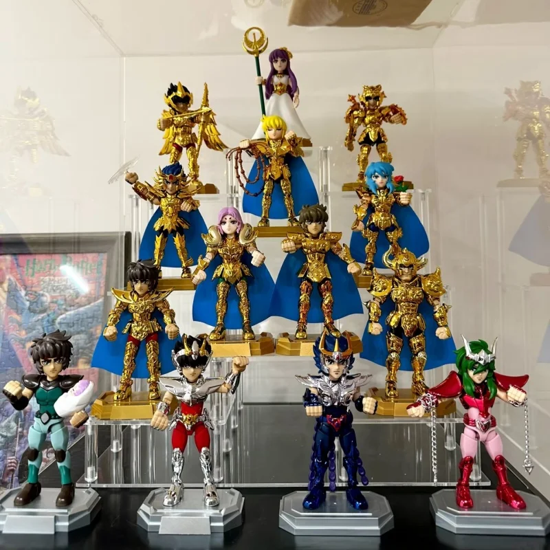 KAYOU سانت سيا بطاقة الشكل كتلة أسطورة الأرض المقدسة أثينا الحمل ليو صندوق أعمى عمل نموذج لجسم دمية لعبة