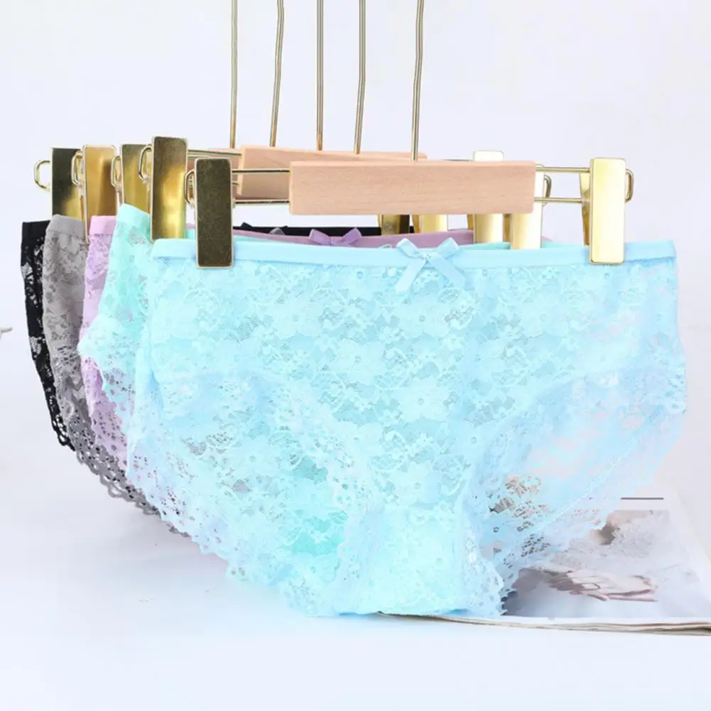 Женские трусы, удобные кружевные сексуальные женские трусики с цветочным принтом, нижнее белье, мягкие женские трусики, внутренняя одежда