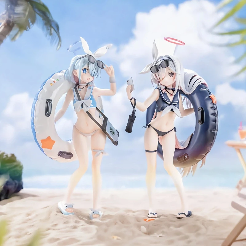 

Blue Swimsuit Arona&Prana anime Beautiful Girls Hand made Animation