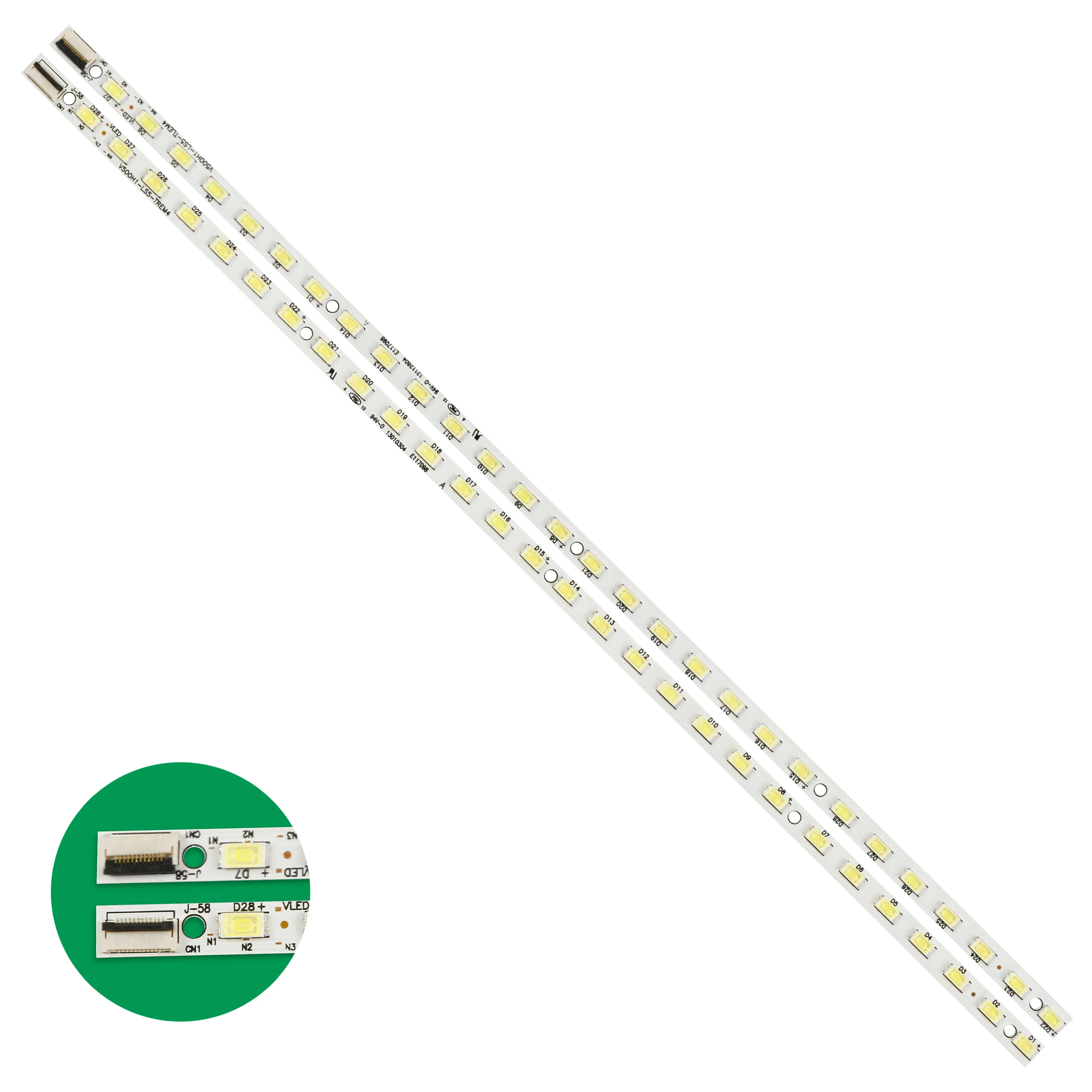 LED Backlight strip For Hisense LED50K310X3D LED50K316XG3D L50E5090-3D V500H1-LS5-TREM4 V500H1-LS5-TLEM4 V500H1-LS5-TREM6 TLEM6