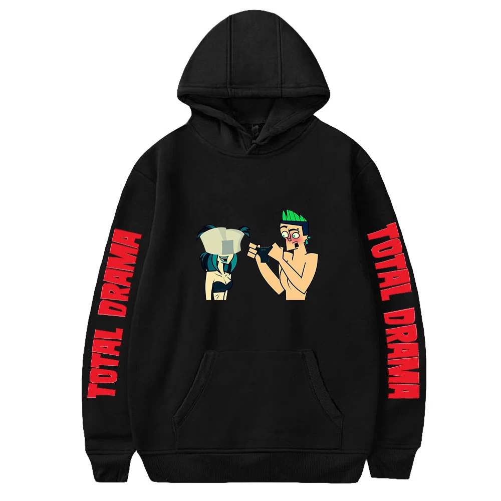 

2026 Cartoon Total Drama Hoodie Long Sleeve Pullover Women Men's Tracksuit Harajuku Streetwear Funny Fashion Clothes Plus Size