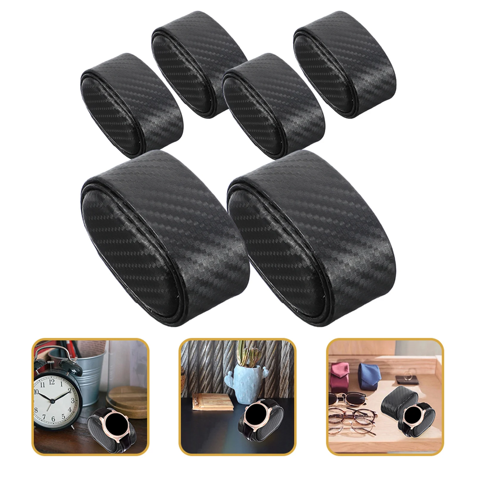 

6Pcs Watch Pillow Jewelry Display Cushion Bracelet Organizer Bangle Wrist Chain Cushion High-Quality Sponge Filled Damage