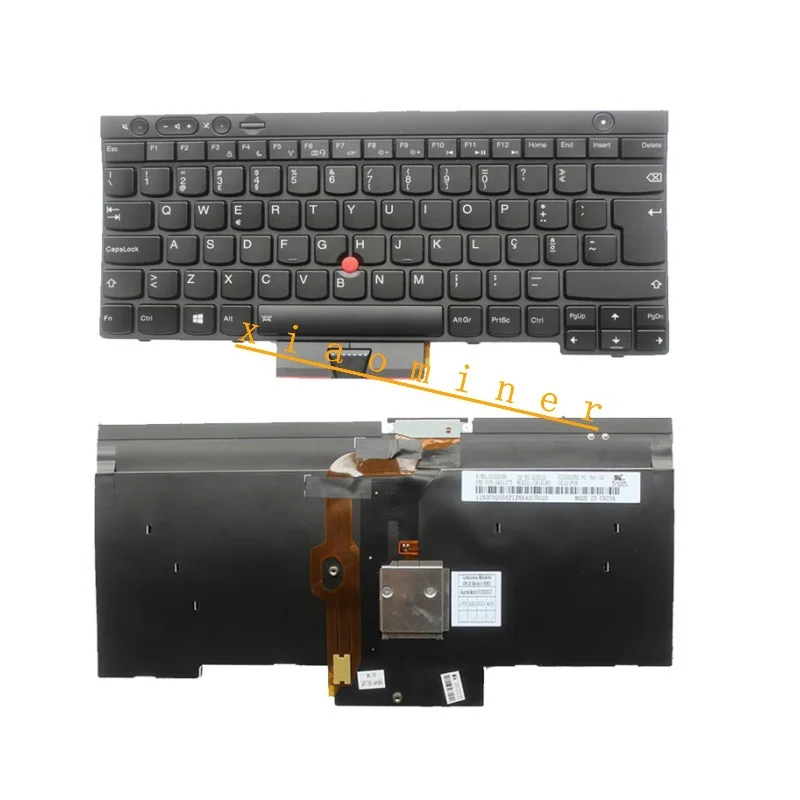 04X1375 ДЛЯ Lenovo Thinkpad X230 X230i X230T T430 Portugalesel Клавиатура с подсветкой