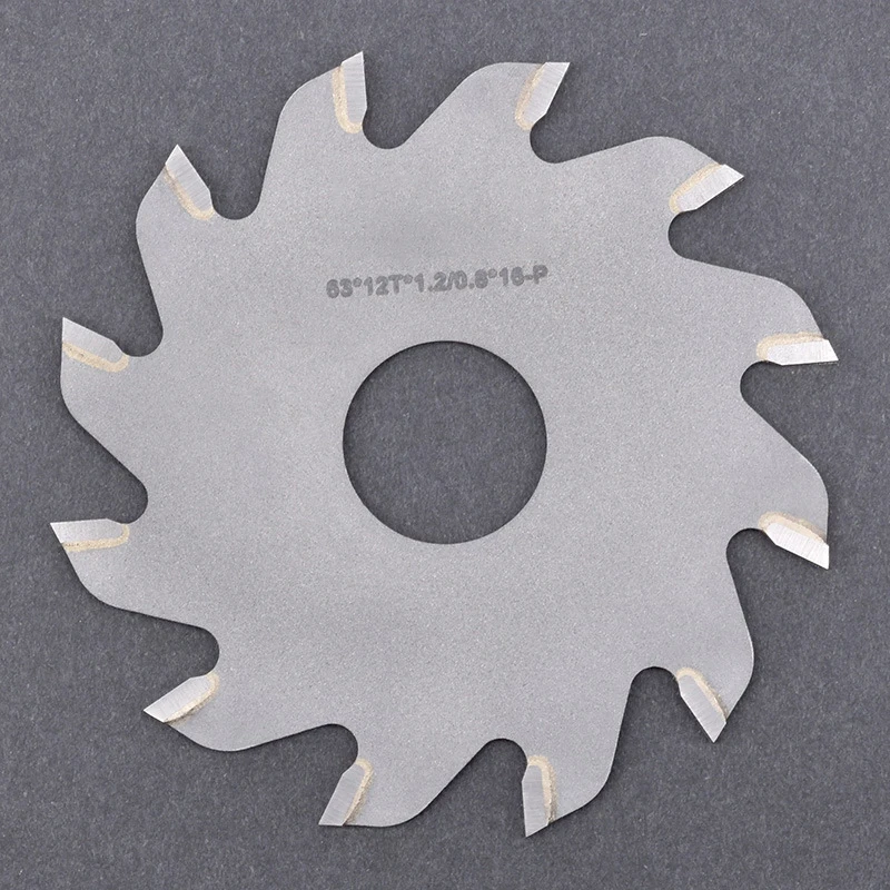 63mm alloy saw blade HSS Circular Saw Blade T-tooth carbide fo DIY Woodworking Table Saw wood cutting blade Plastic Plate Cut