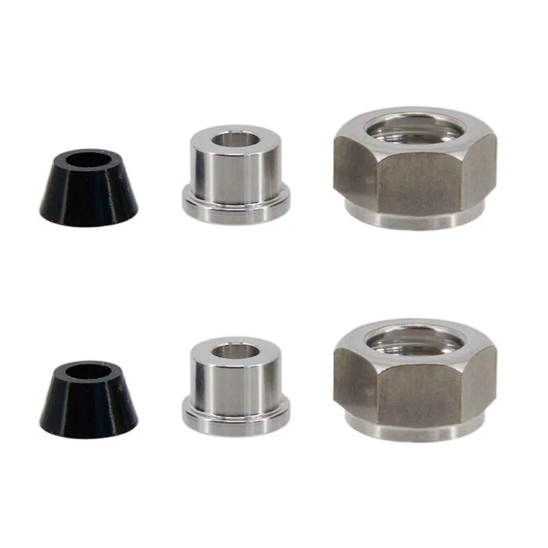 Jockey Box 8mm/9.5mm Compression Fitting Set Food Grade Stainless Steel Silicone Homebrew Beer Kegging Part Contact Shank & Coil