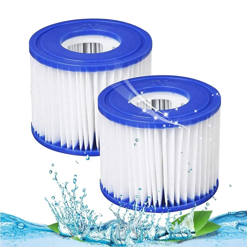 2/4Pcs New Pool Accessories for Bestway Lazy Lay-Z-Spa Filters VI Cartridge, Hot Tub Spa Swimming Pool