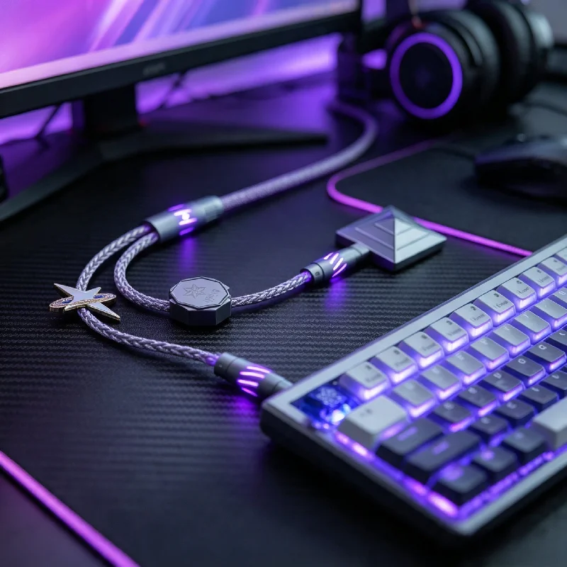 Huahuo 1-to-2 Rgb Aviator 케이블 - Esports Gaming Keyboard 리뷰 및 가격