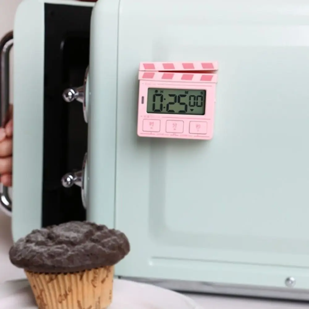 ABS Electronic Timing Retro Board Shape Classroom Timed Reminder Digital Countdown Timer Magnetic Adsorption Time Manager