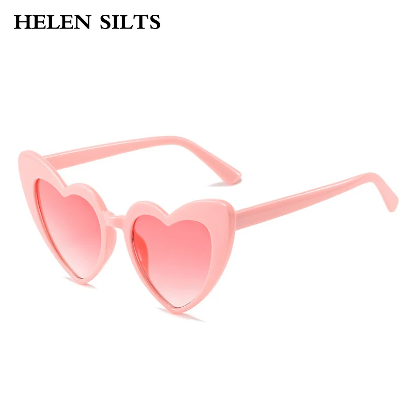 

Vintage Heart Shaped Sunglasses Women Candy Color Gradient Lens Sun Glasses Female Brand Designer Party Outdoor Eyewear Oculos