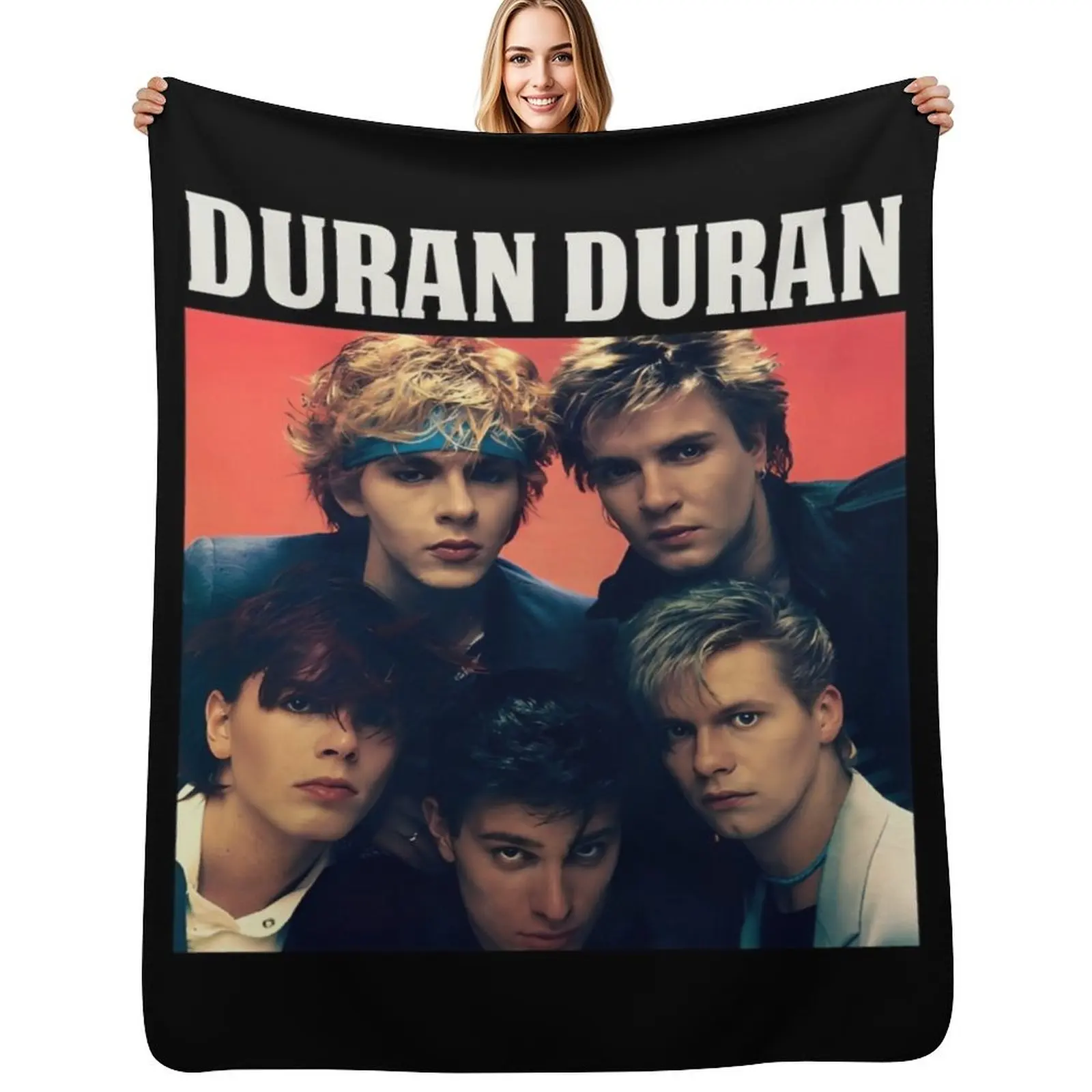 

Duran Duran Throw Blanket Cozy Home Blanket Gift for Christmas Holiday