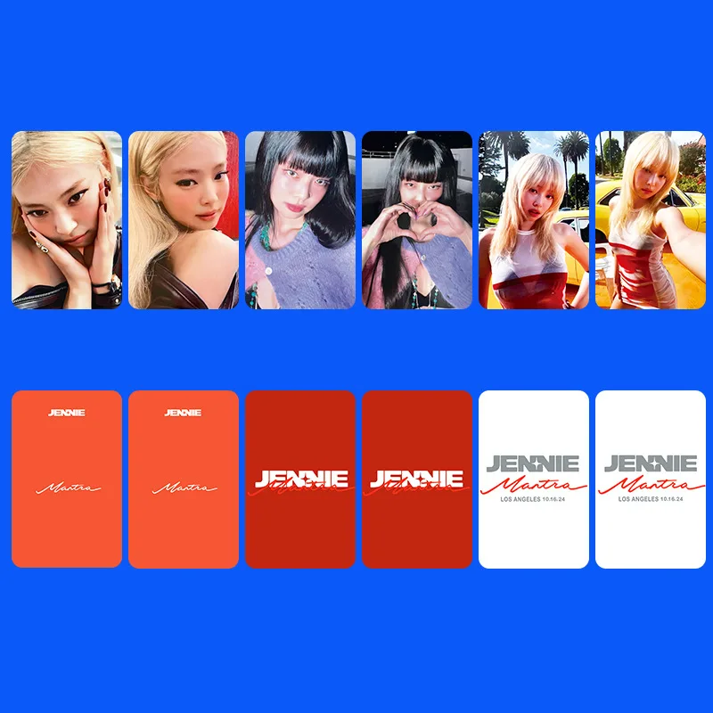 

Kpop Idol JENNIE Альбом MANTRA MCD Фотокарточки