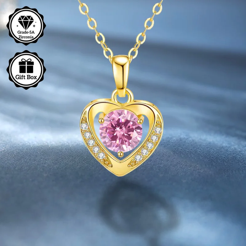 

Hypoallergenic necklace,high quality jewelry, 18K-golden plated, zirconia necklace for women, jewelry for women, christmas gift