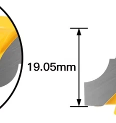 

1PC 8MM Shank Milling Cutter Wood Carving Milling Cutter For Woodwork Carbide Corner Round Over Router Bit with Bearing