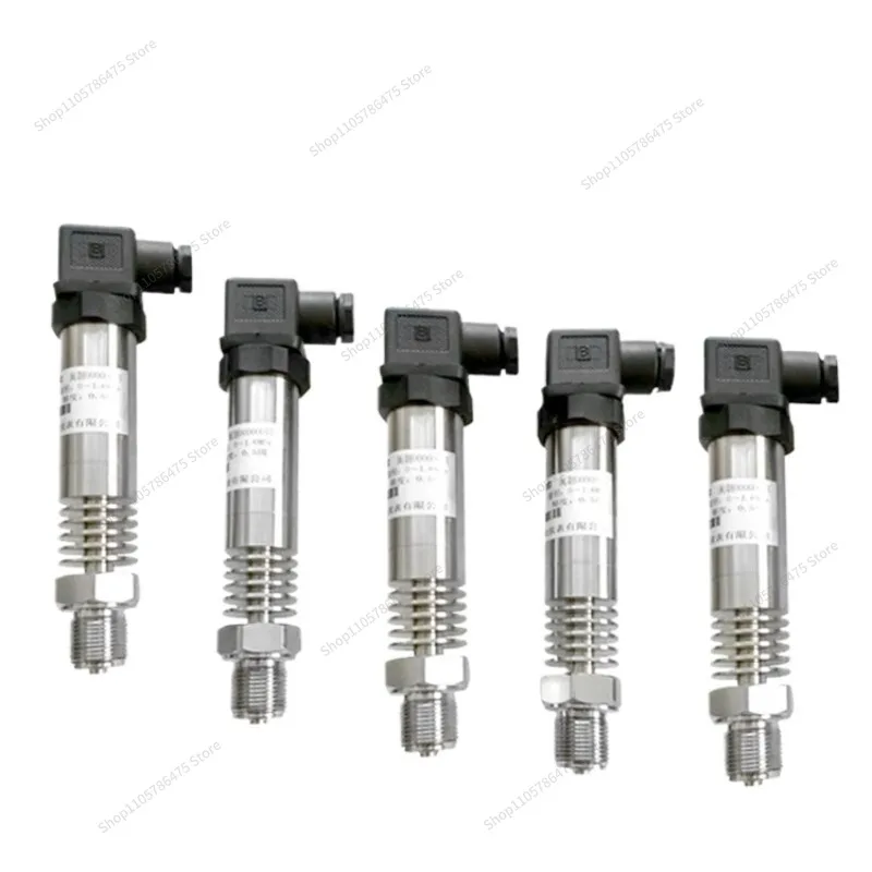 For Imported High Temperature Resistant Pressure Transmitter 4-20mA Diffused Silicon Pressure Sensor with Heat Sink Steam Oil