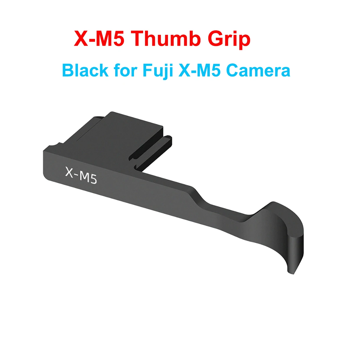 Metall-Daumengriff für FUJIFILM X-M5 Kamera Mini-Blitzschuh Daumen-Up-Griffabdeckung für XM5 XT4 XT5 XT30 XT20 XT10 XT3 XT2 – Detail 9