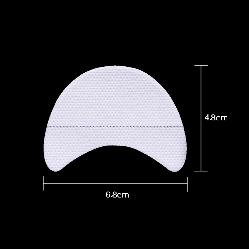 아이섀도우 쉴드 젤 패드 패치, 아이섀도우 스텐실, 메이크업 잔여물 방지, 보푸라기 없음, 아이라이너 속눈썹 익스텐션, 50 개